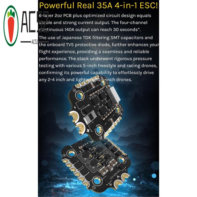 Betaflight Fc - AC52-Per Speedybee F405 Mini Stack BLS