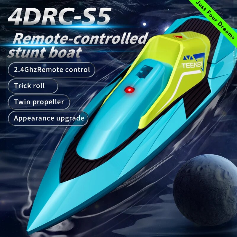 Radio Transmitter 2.4Ghz - 2.4G Mini RC Boat 10 km/h