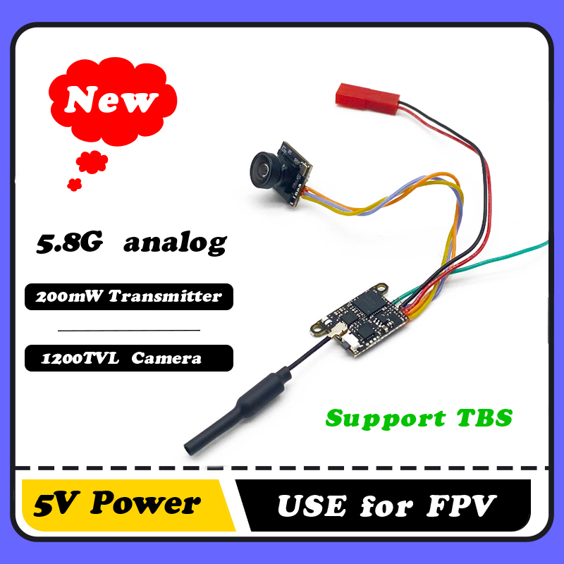 Mini Drone - SLONWAKE 5.8G 1200TVL FPV Fotocamera VTX