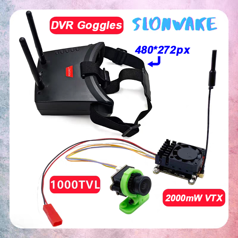 Fpv Goggles - Trasmettitore Video Wireless FPV 5.8Ghz 2W