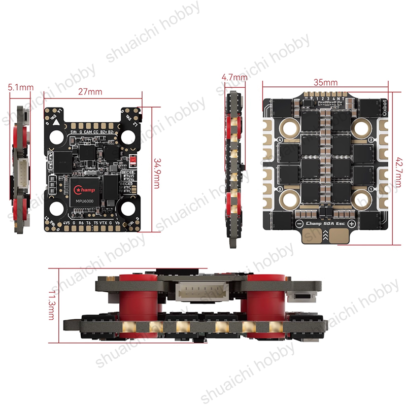 1Set FPV Racing Drone 3-8S FC  - Betaflight Fc recensione e prezzo