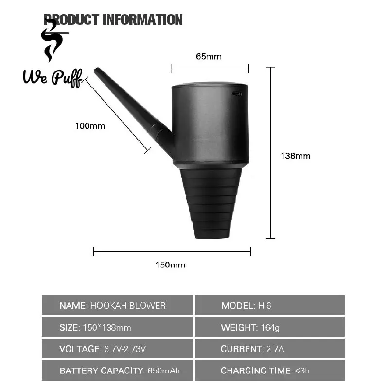 WE PUFF Shisha Blower automati - Smoke Stopper recensione e prezzo