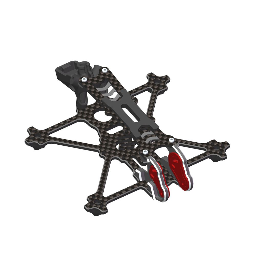 AlfaRC Fi-25 DJI O4 Unità Aria - Carbon Fiber Drone Frame recensione e prezzo