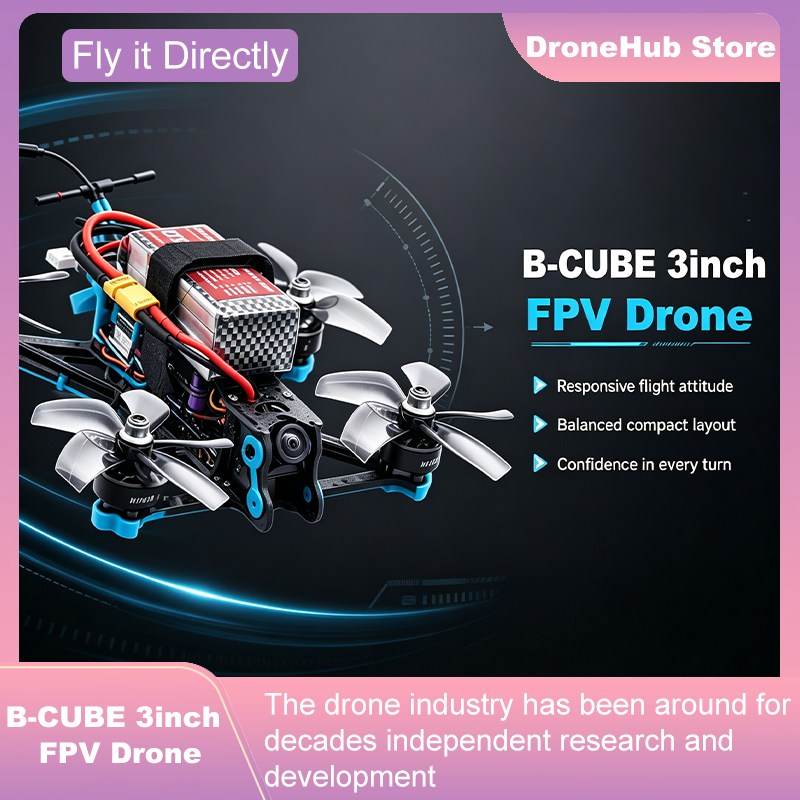 Kit Telaio Drone FPV B-CUBE 3  - F722 Flight Controller recensione e prezzo