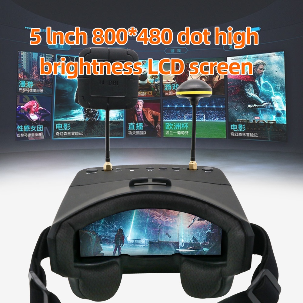 EV800D 5.8G 40CH 5 Pollici 800 - Fpv Goggles recensione e prezzo