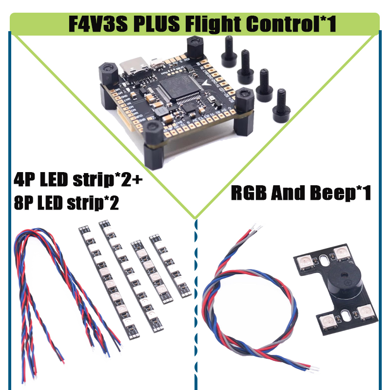RCtoSky F4V3S PLUS F722 F745 H - F722 Flight Controller recensione e prezzo