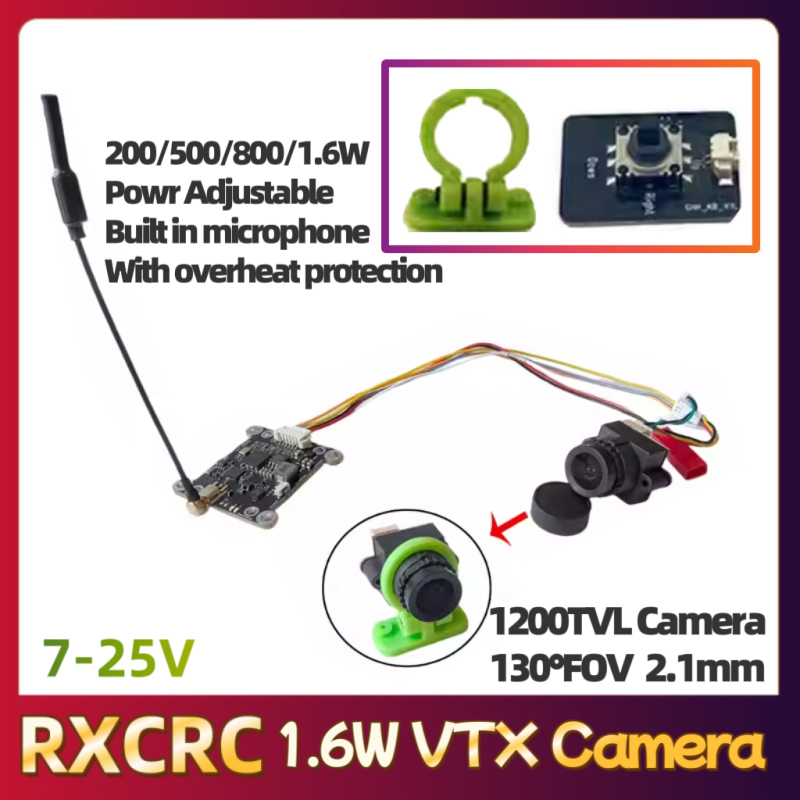 Modulo RXCRC 5.8G 48CH 1.6W VT - Fpv Camera recensione e prezzo