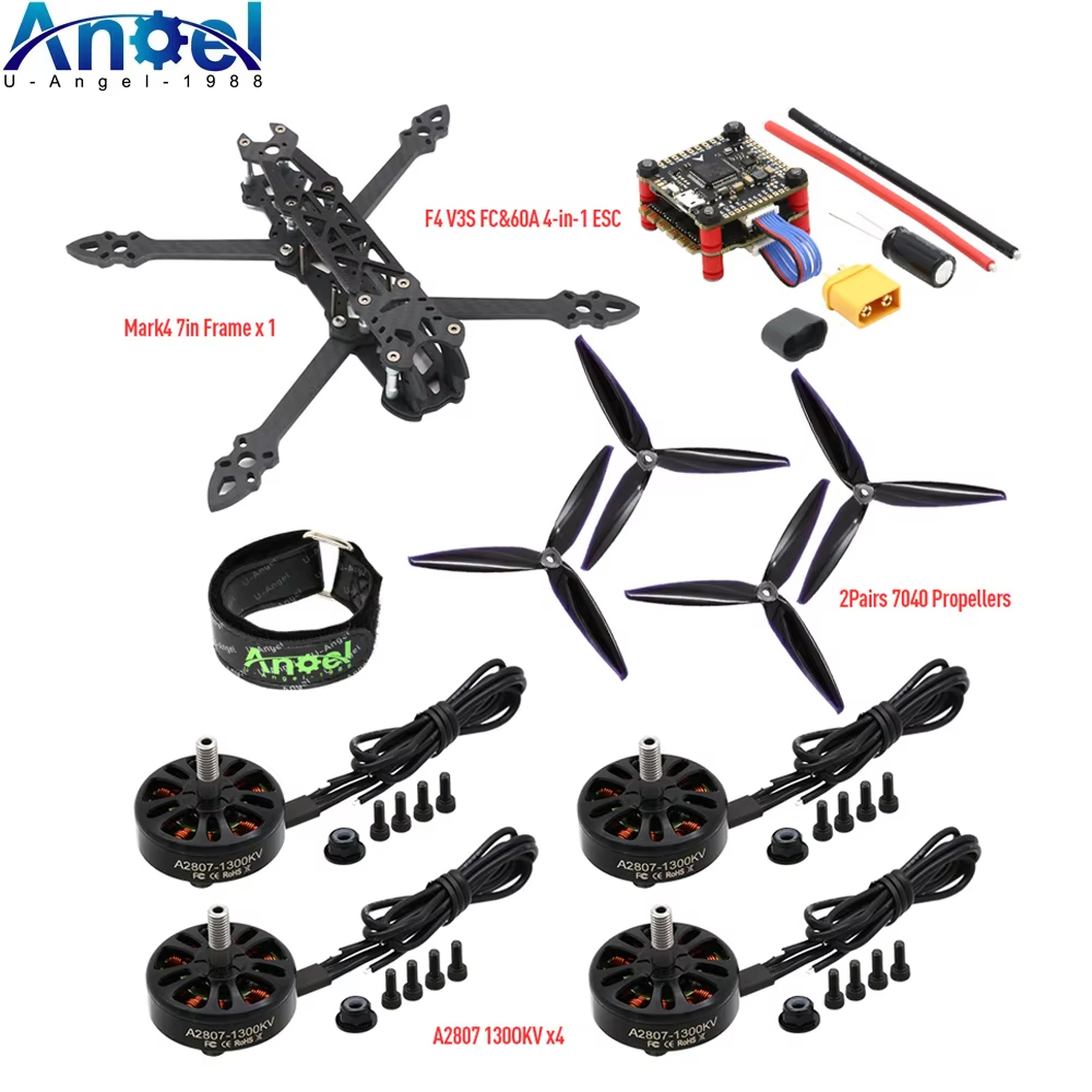 Kit Drone RC Mark4 Mark 4 con  - Analog Fpv Camera recensione e prezzo