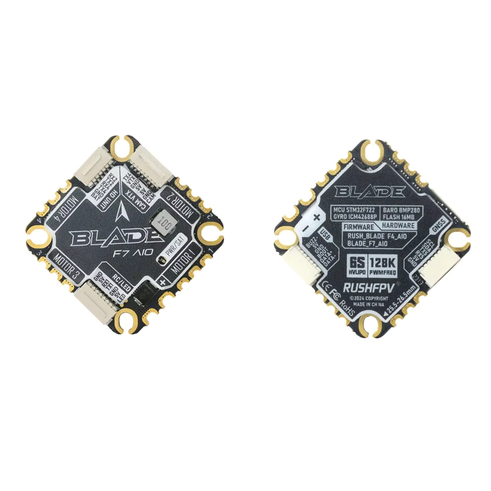 2026 RUSHFPV BLADE F7 45A AIO  - F722 Flight Controller recensione e prezzo