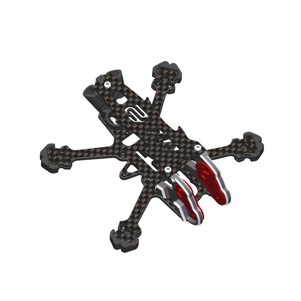AlfaRC Fox-2 DJI O4 Unità Aria - Carbon Fiber Drone Frame recensione e prezzo