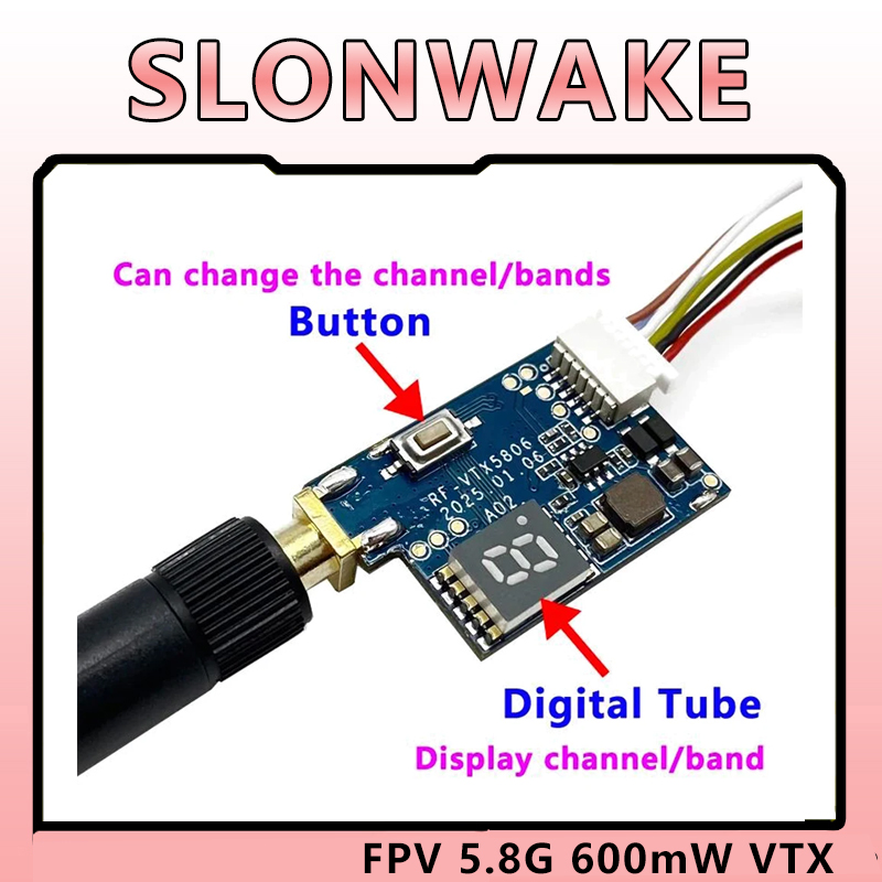 SLONWAKE 5.8G TS5823 PRO Mini  - Analog Fpv Camera recensione e prezzo