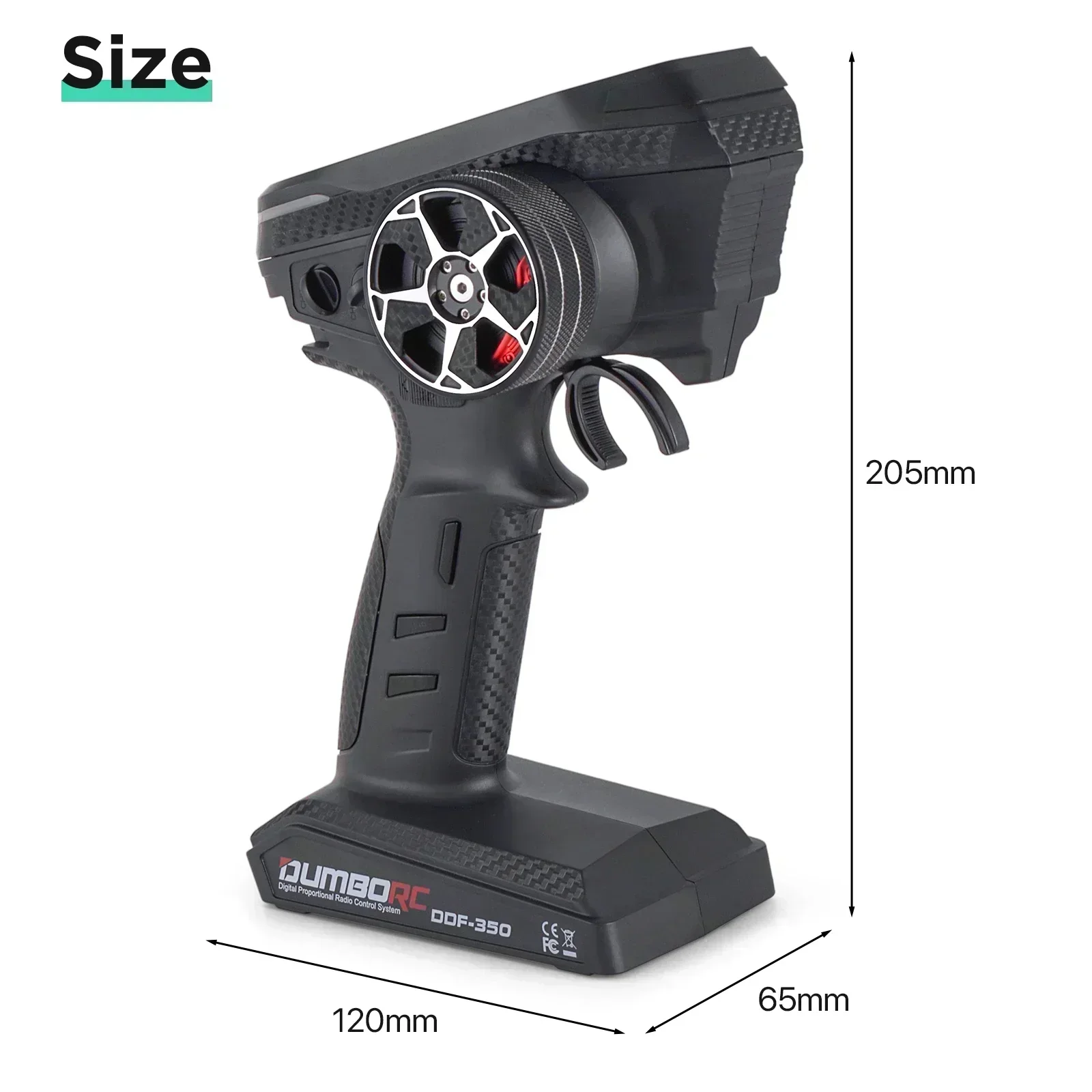 DUMBORC 10CH DDF-350 RC Teleco - Radio Transmitter 2.4Ghz recensione e prezzo