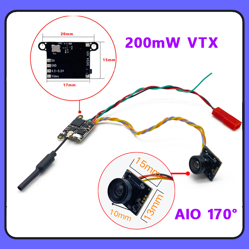 SLONWAKE 5.8G 1200TVL FPV Foto - Mini Drone recensione e prezzo