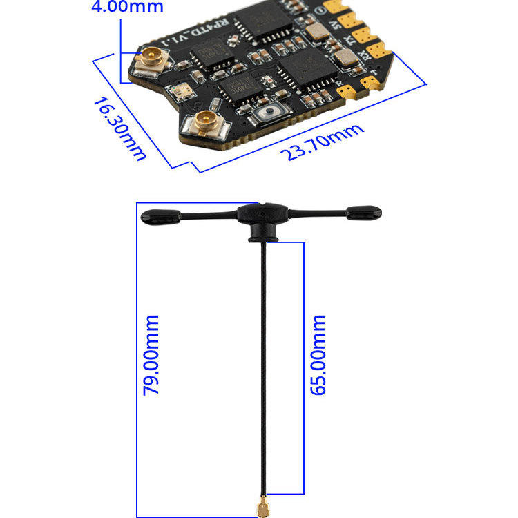 RadioMaster RP4TD ExpressLRS R - Analog Fpv Camera recensione e prezzo