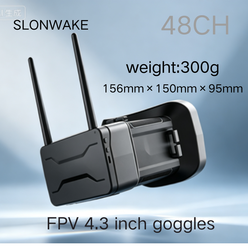 Occhiali FPV 5.8G 4.3 Pollici  - Fpv Goggles recensione e prezzo