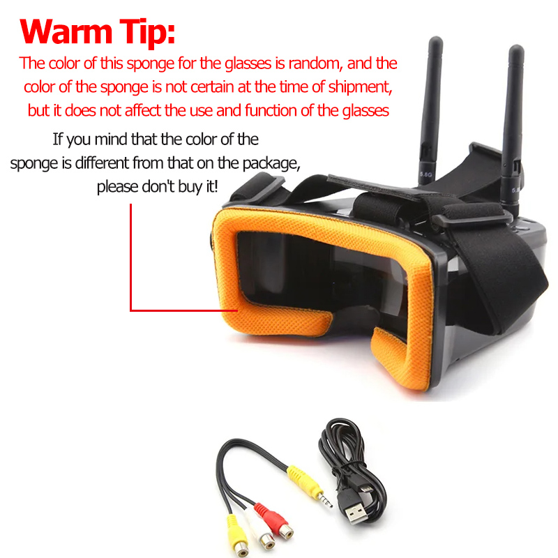 VR009 Occhiali video FPV Scher - Fpv Goggles recensione e prezzo