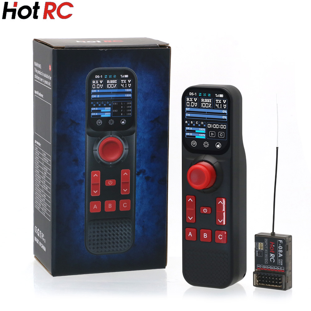 Telecomando Hotrc DS-800 2.4Gh - Radio Transmitter 2.4Ghz recensione e prezzo