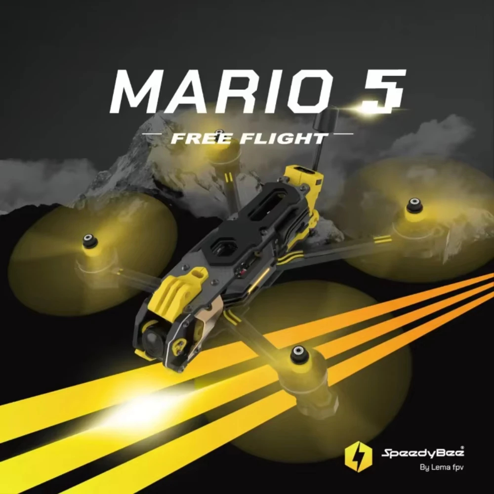 Kit Telaio Speedybee Mario 5 O - Carbon Fiber Drone Frame recensione e prezzo